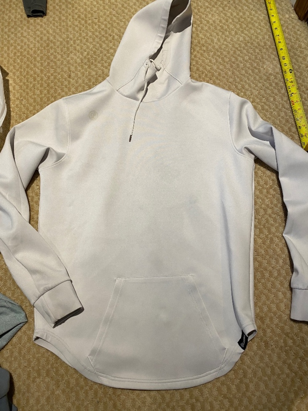 Legends Brand Hawthorne Luka Hoodie Drop Cut mens Large White